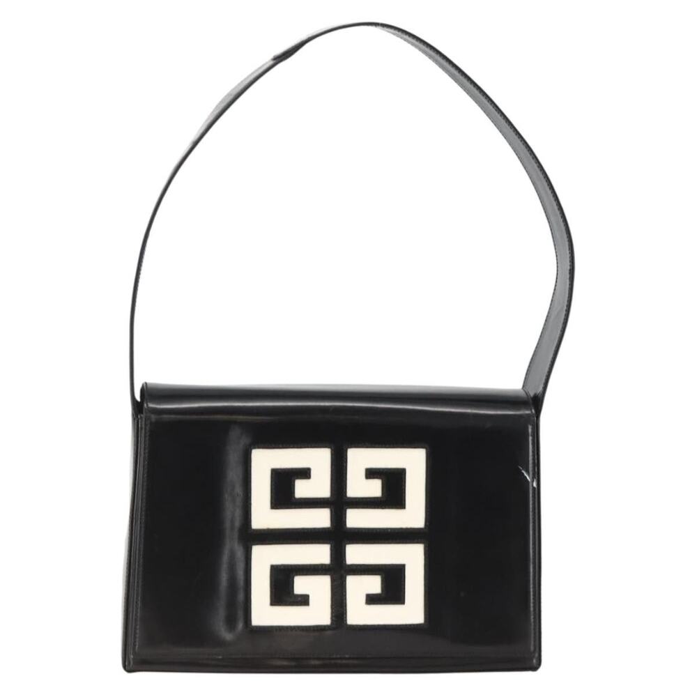 Givenchy Patent Leather Shoulder Bag Black